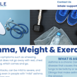 Asthma, Weight & Exercise (patient focused)